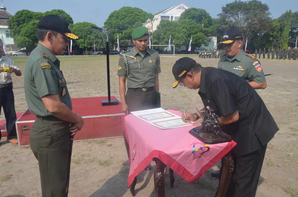 DANREM 072 PAMUNGKAS TUTUP TMMD DI YOGYAKARTA 