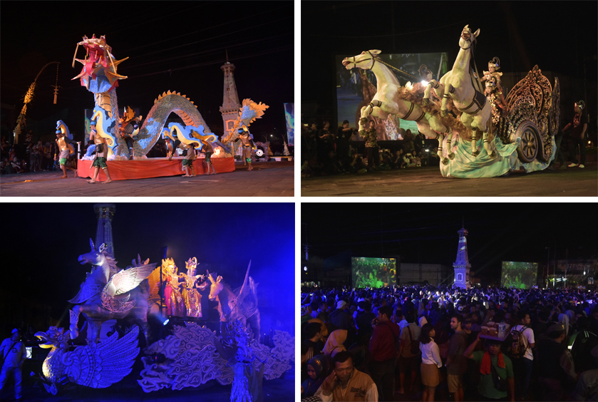  Gelaran Wayang Jogja Night Carnival Tandai Puncak HUT Kota Jogja ke-261, Walikota : Ini Pesta Kebersamaan
