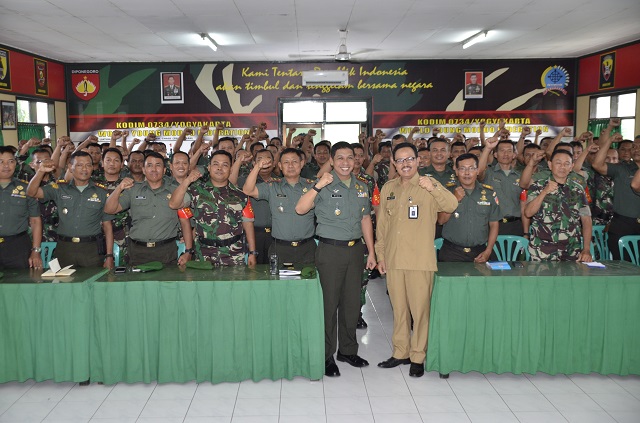 Pemkot dan Kodim 0734/Yogyakarta Tingkatkan Sinergitas