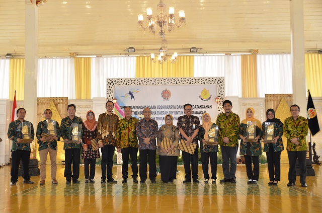 Tiga Pelaku Usaha di Yogyakarta Raih Penghargaan Siddhakarya 2018