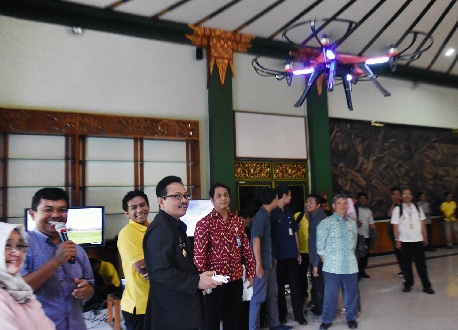 Wawali : Drone Pintu Masuk Anak kepada Cinta Teknologi,  Taman Pintar dan UGM Wacanakan Lomba Robot Terbang