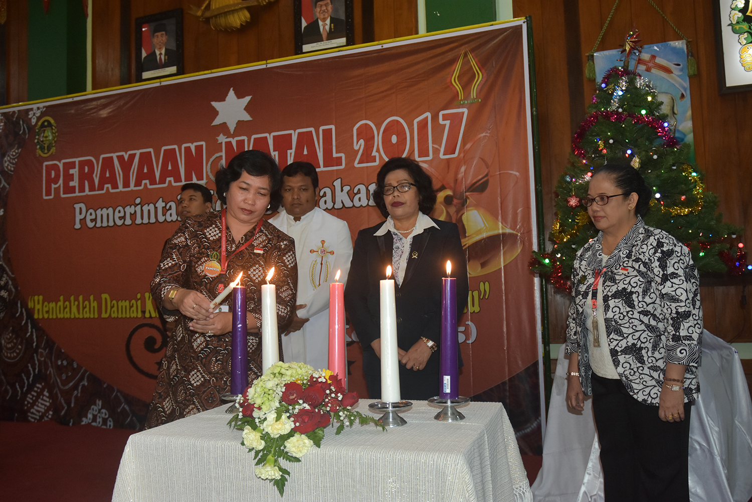 Natal Bersama Karyawan Pemkot Yogyakarta Berlangsung Sederhana Namun Kitmad