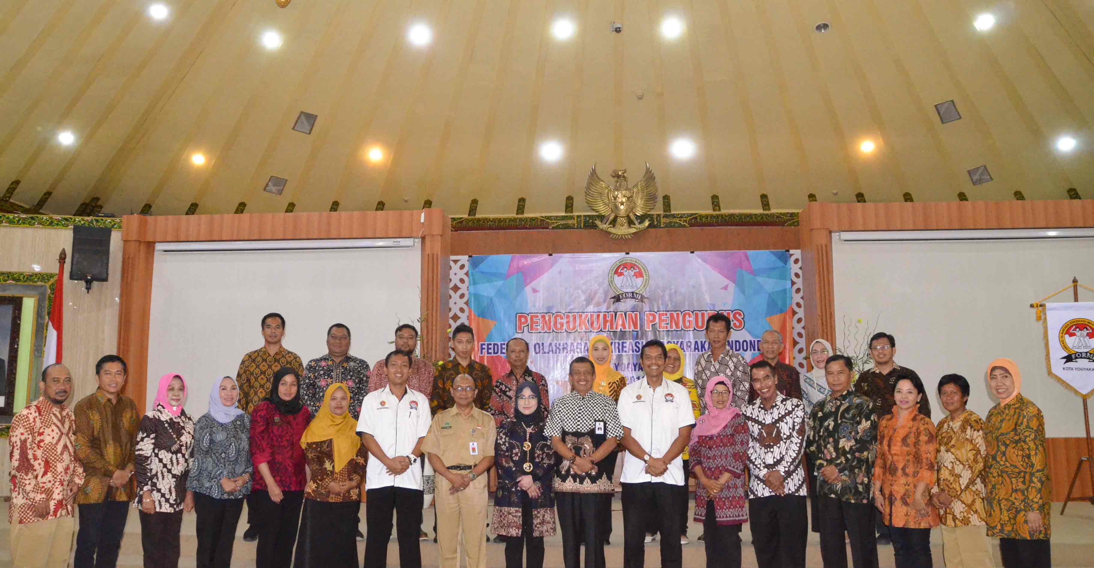 Pengukuhan FORMI Kota Yogyakarta, Rencanakan Jadi Tuan Rumah FORNAS 2022