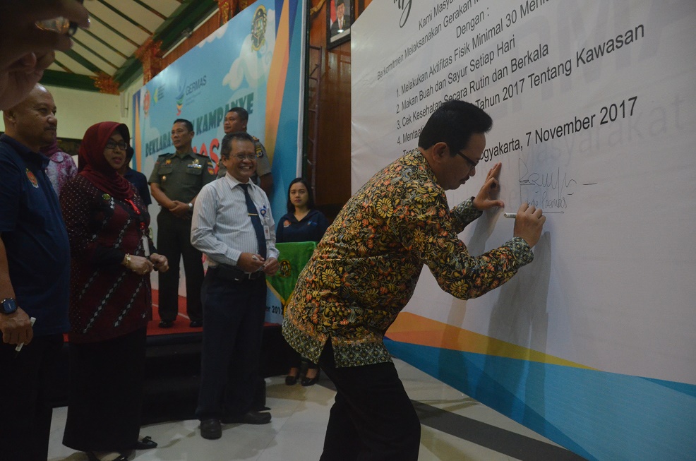Kota Yogyakarta Deklarasikan Germas