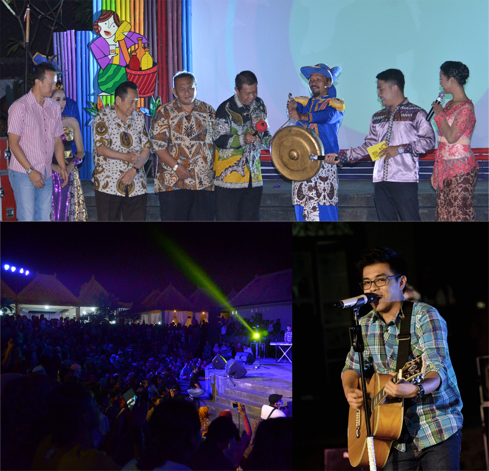 Walikota Buka FKY Kota Jogja, Jikustik Band Memukau Penonton FKY ke-27 