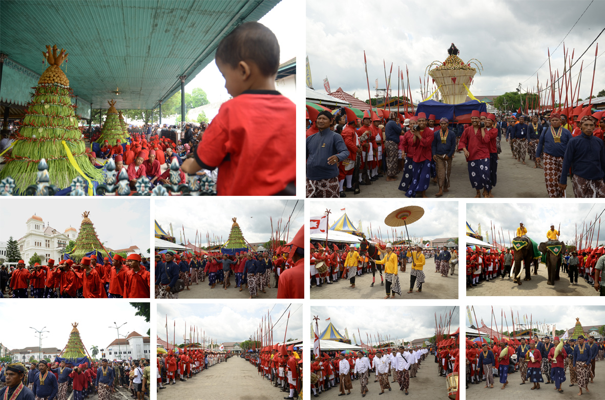 GAREBEG SEKATEN, SEDEKAH SANG RAJA, BERKAH BAGI WARGA