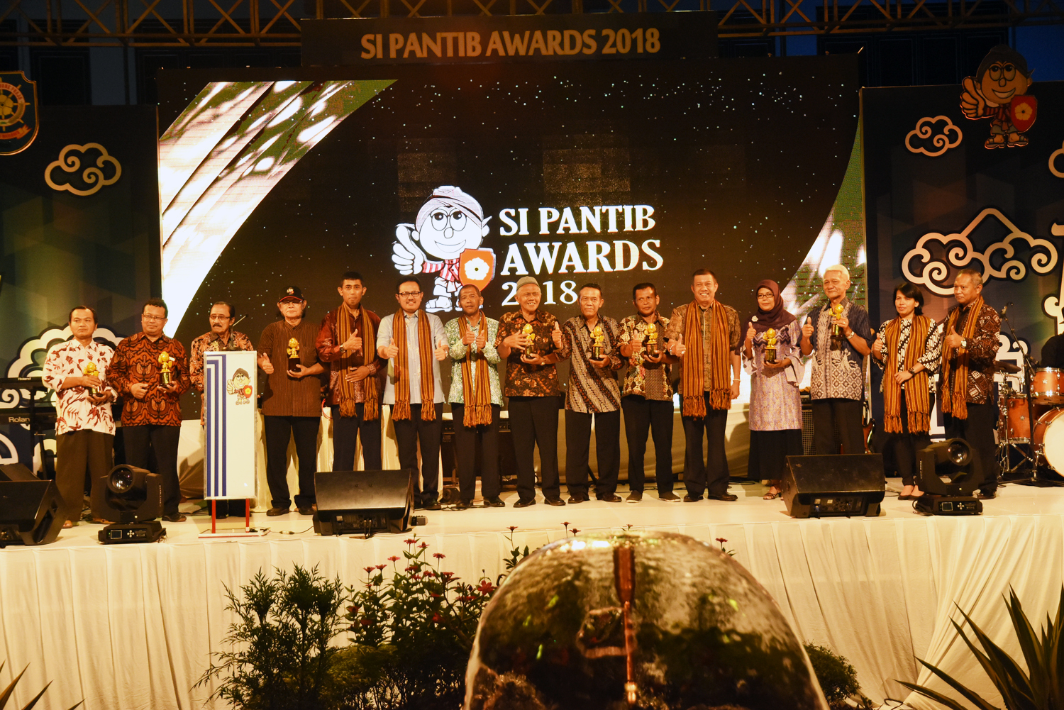 9 Kampung Raih Penghargaan Si Pantib Award 2018