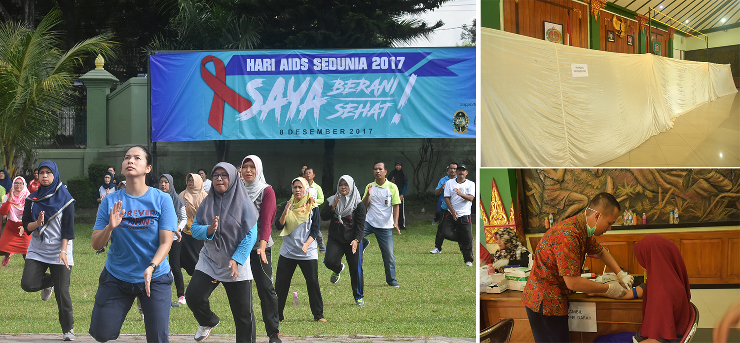 Peringati Hari AIDS Sedunia Dinkes dan KPA  Kota Jogja Buka Layanan Tes dan Konseling Untuk Karyawan Pemkot