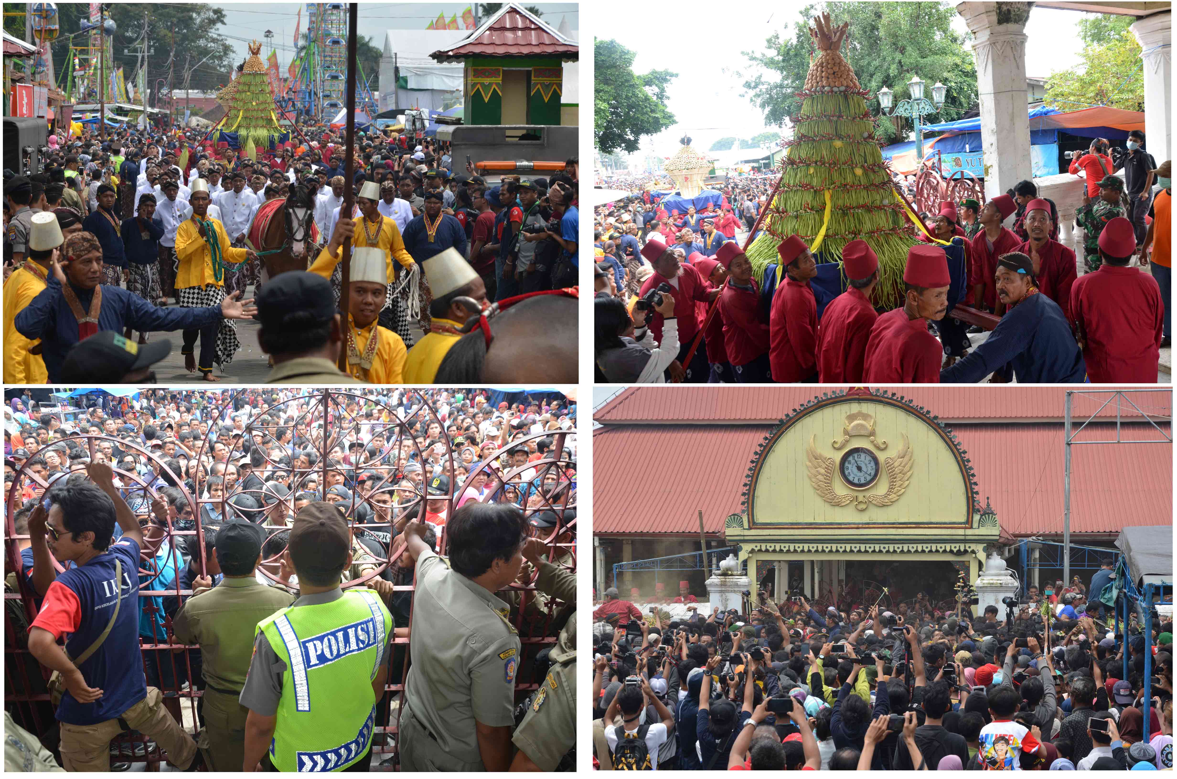 Peringati Maulud Nabi, Kraton Jogja keluarkan Lima Gunungan