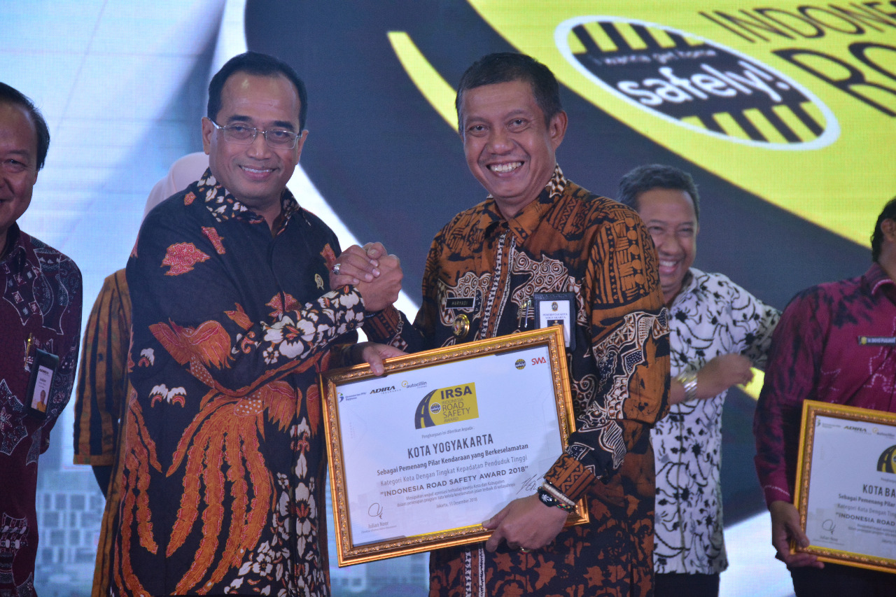 Kota Yogya Raih IRSA Award 2018