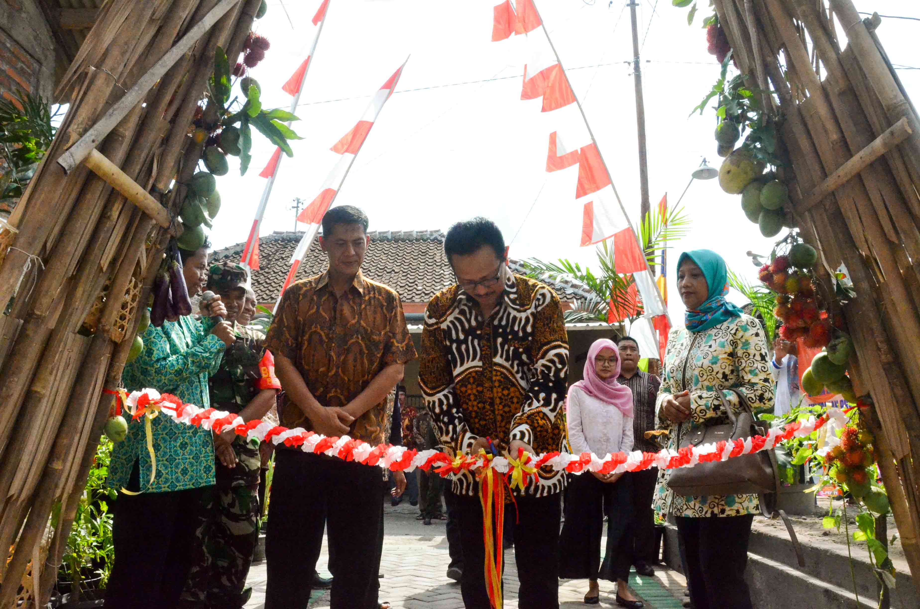 Peresmian Jalan â€œPertiâ€ Patalan Kotagede Yogyakarta