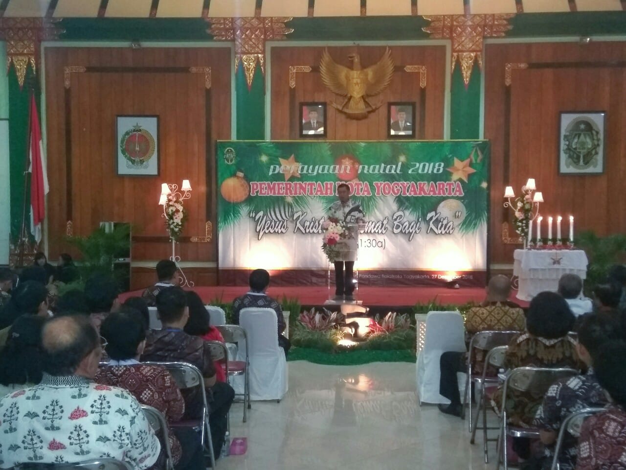 Pemkot Yogya Gelar Perayaan Natal, Ini Pesan Walikota