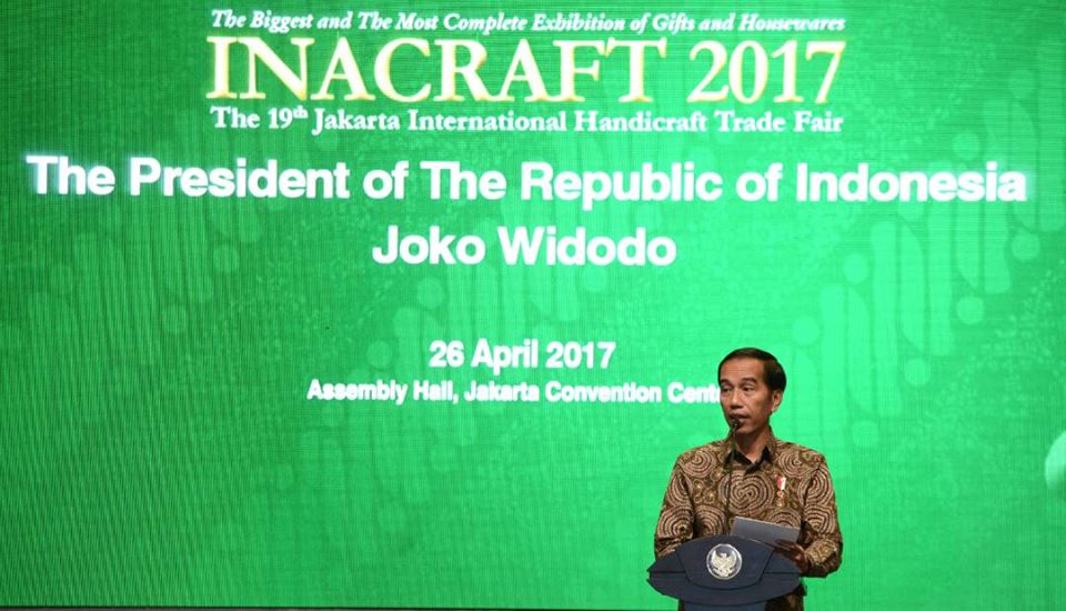 Dibuka Jokowi, Inacraft Angkat DIY Jadi Ikon