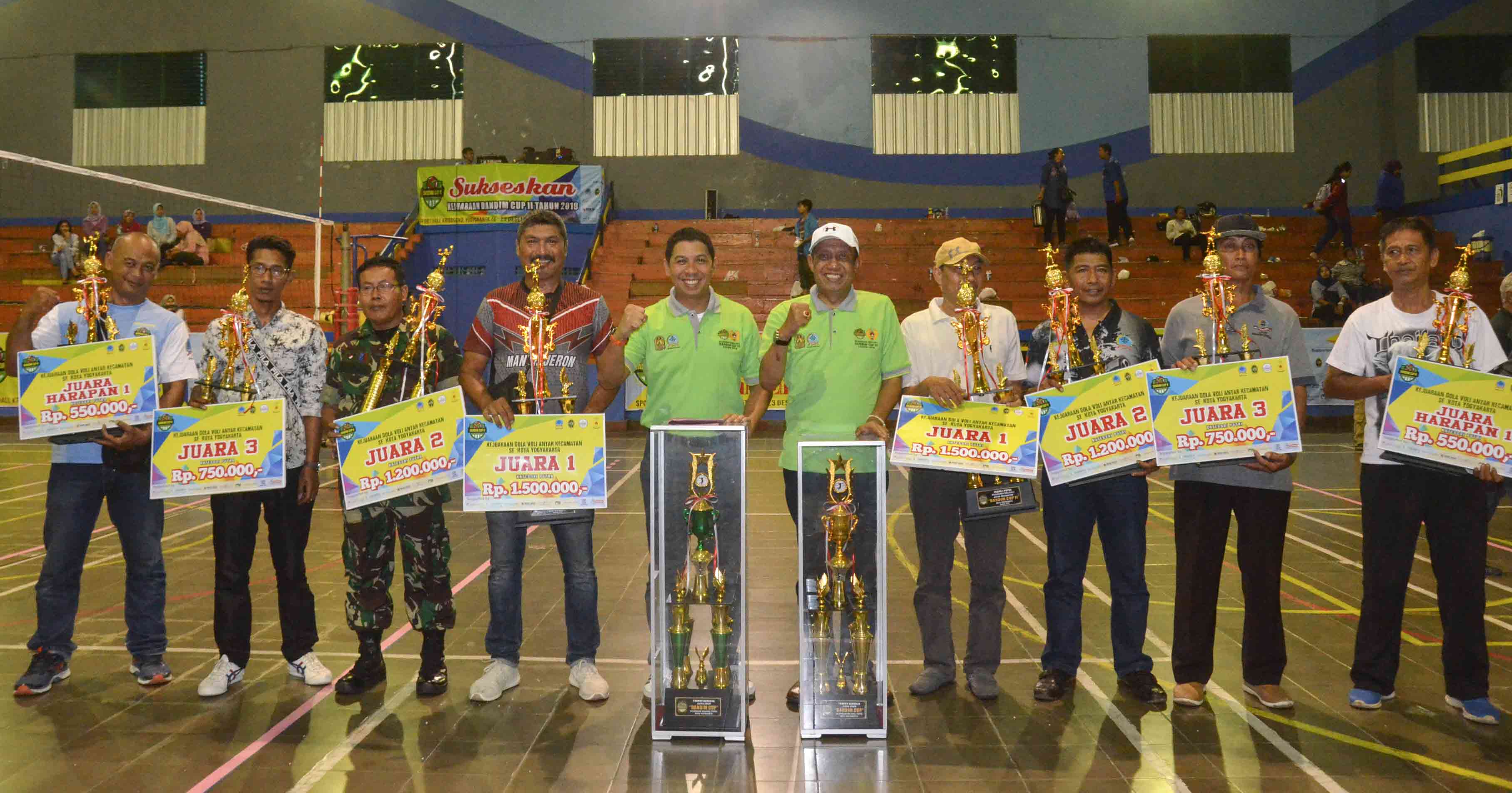 Kecamatan Mantrijeron, Kecamatan Wirobrajan sebagai Juara Bola Voli Dandim Cup ll 2018