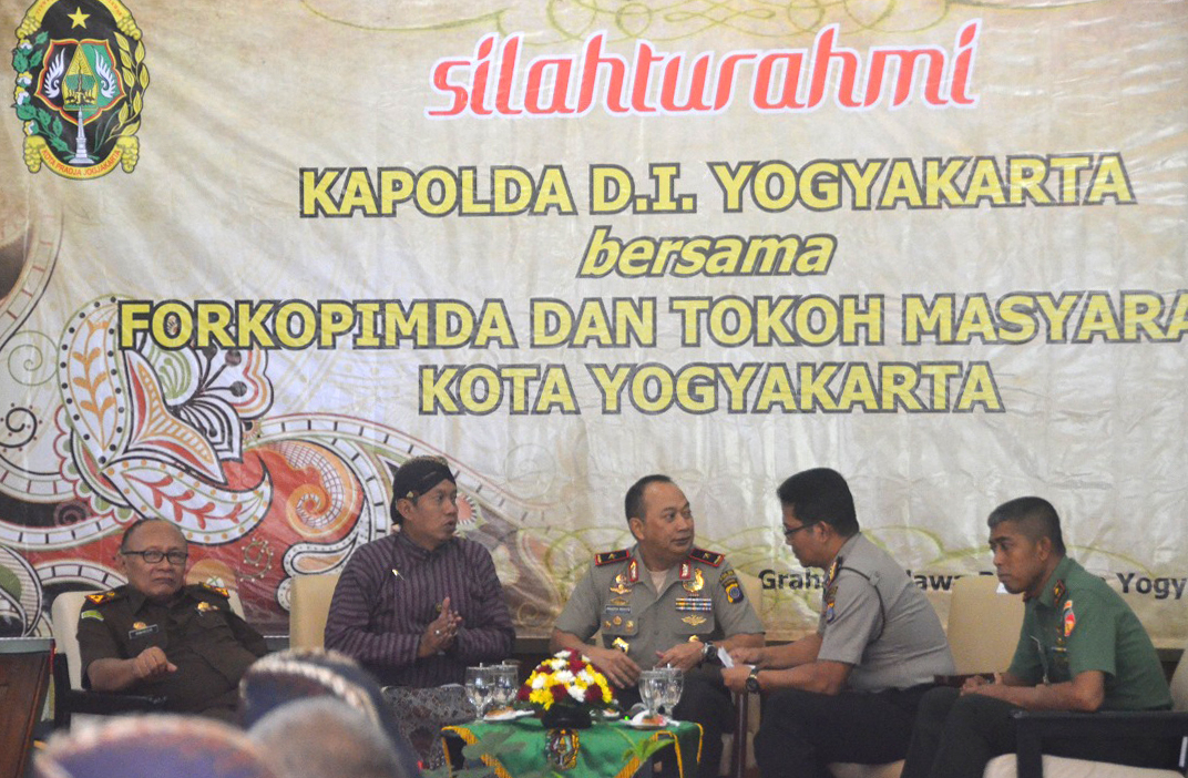 Wujudkan Jogja tetap Kondusif, Walikota bersama Kapolda DIY Siap Gandeng Seluruh Unsur Masyarakat