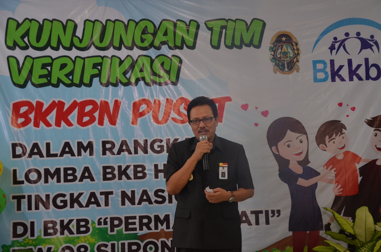 Wakil Walikota Heroe  Poerwadi Menerima Tim Verifikasi BKB Tingkat Nasional 2018