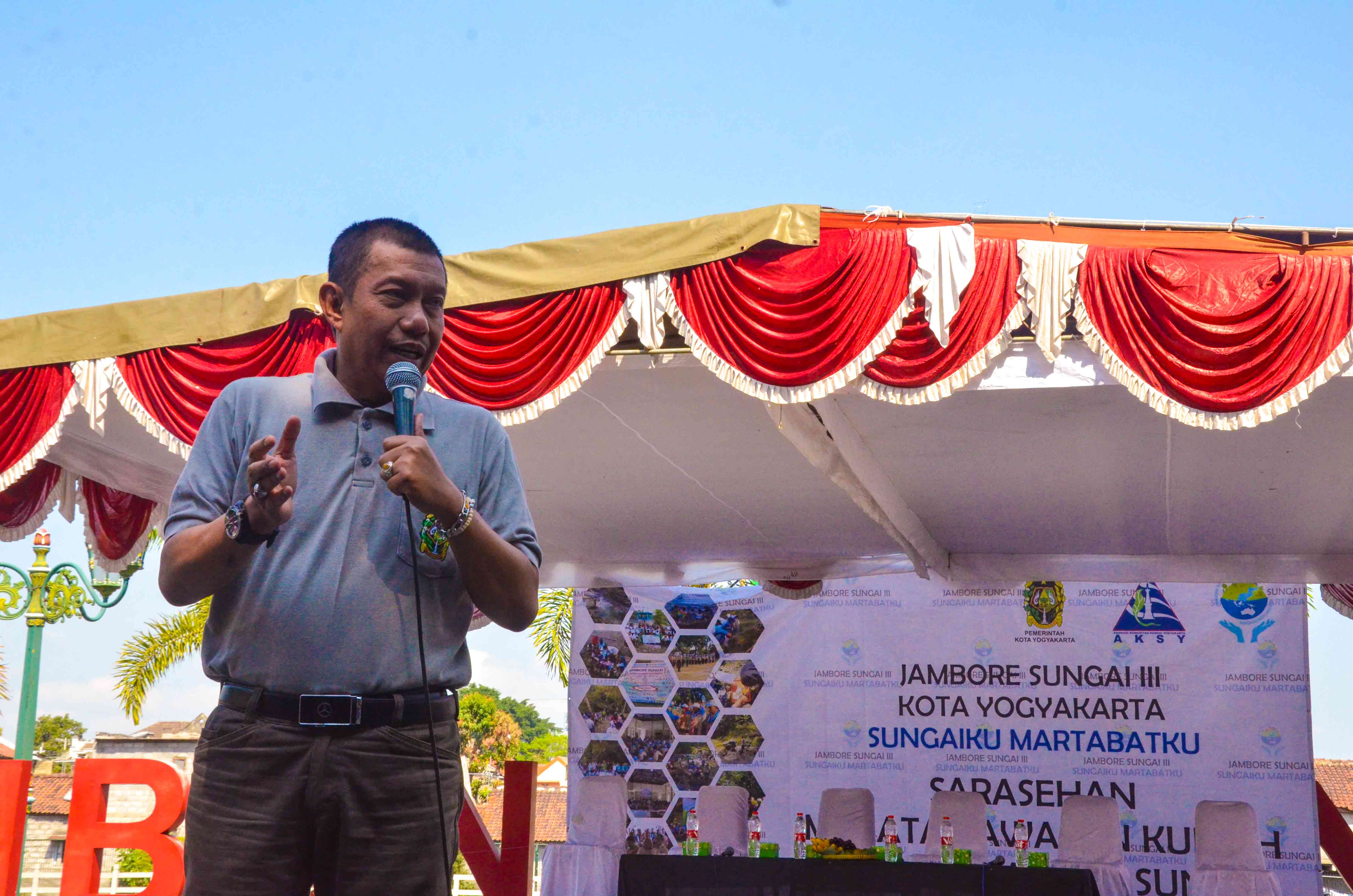 Walikota Hadiri Hari Sungai / Jambore Sungai III di Embung Langensari