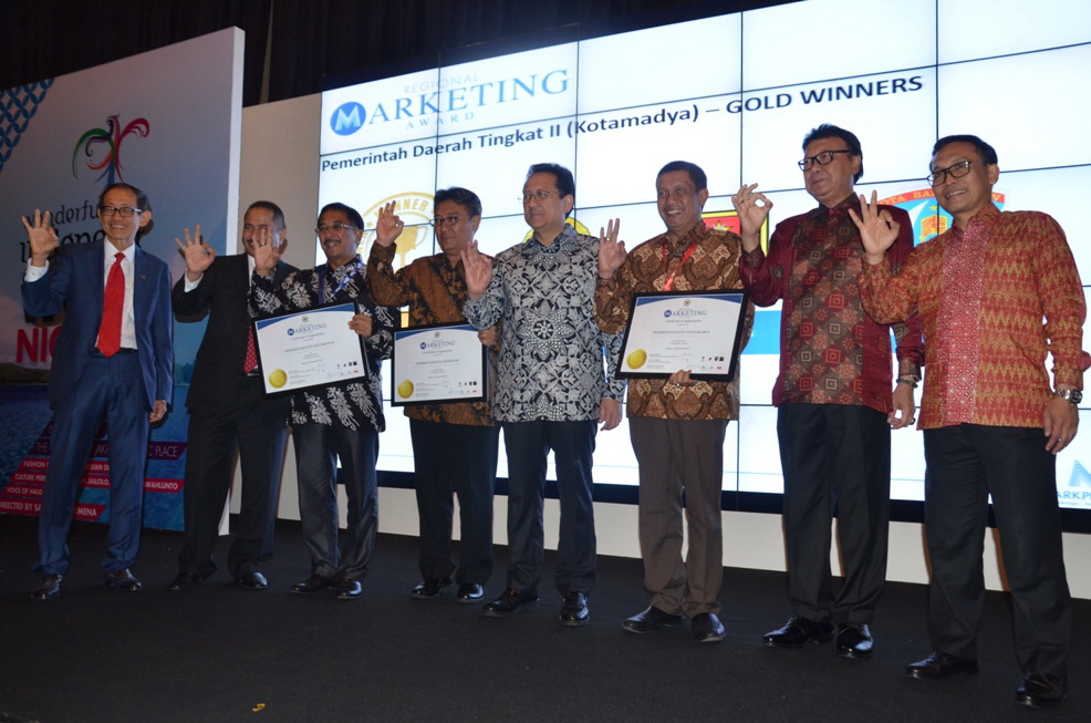 Kota Yogya Raih Penghargaan Regional Marketing Award