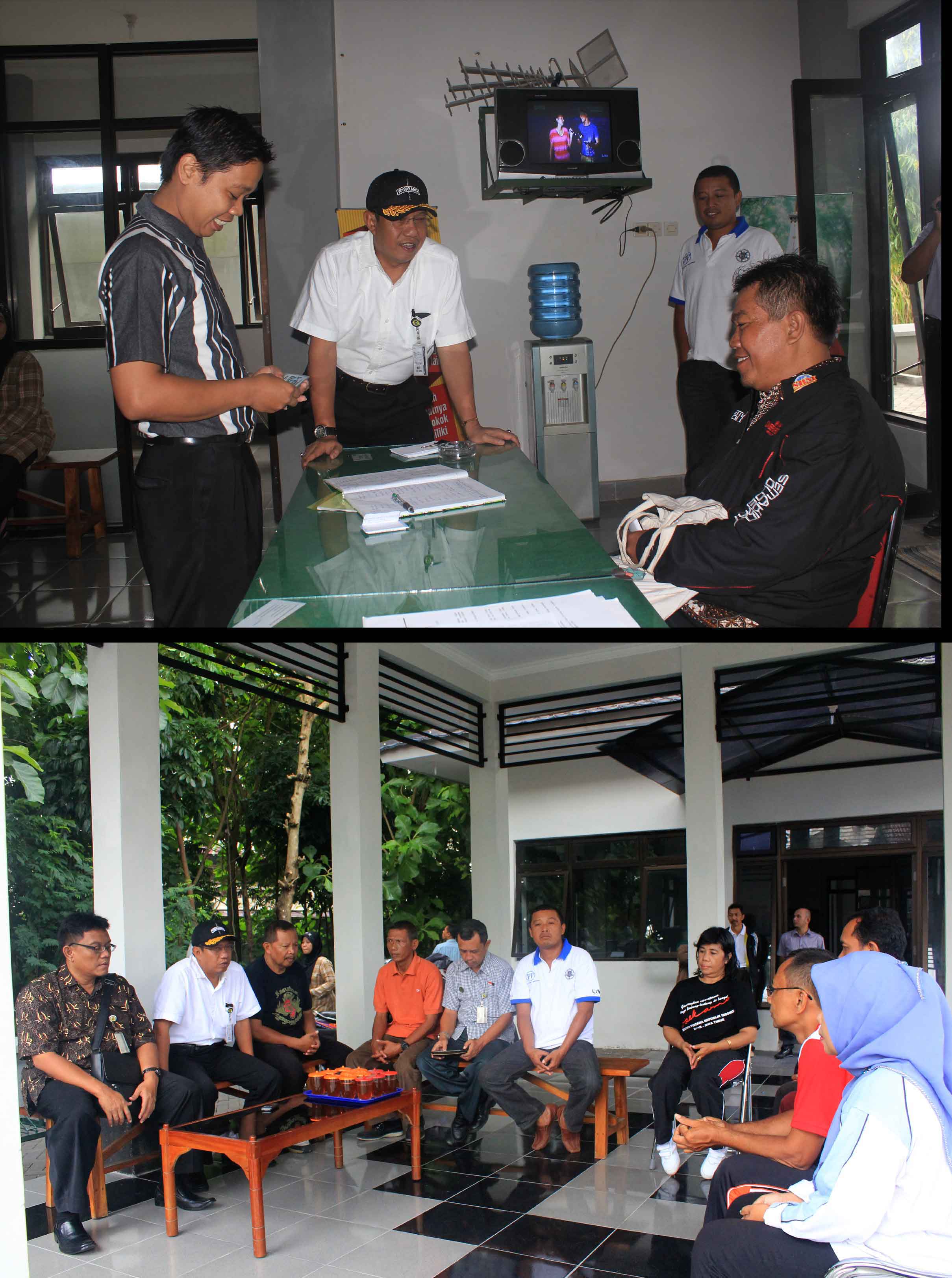 Walikota Yogya Kunjungi Gedung Baru Kelurahan Sosorutan 