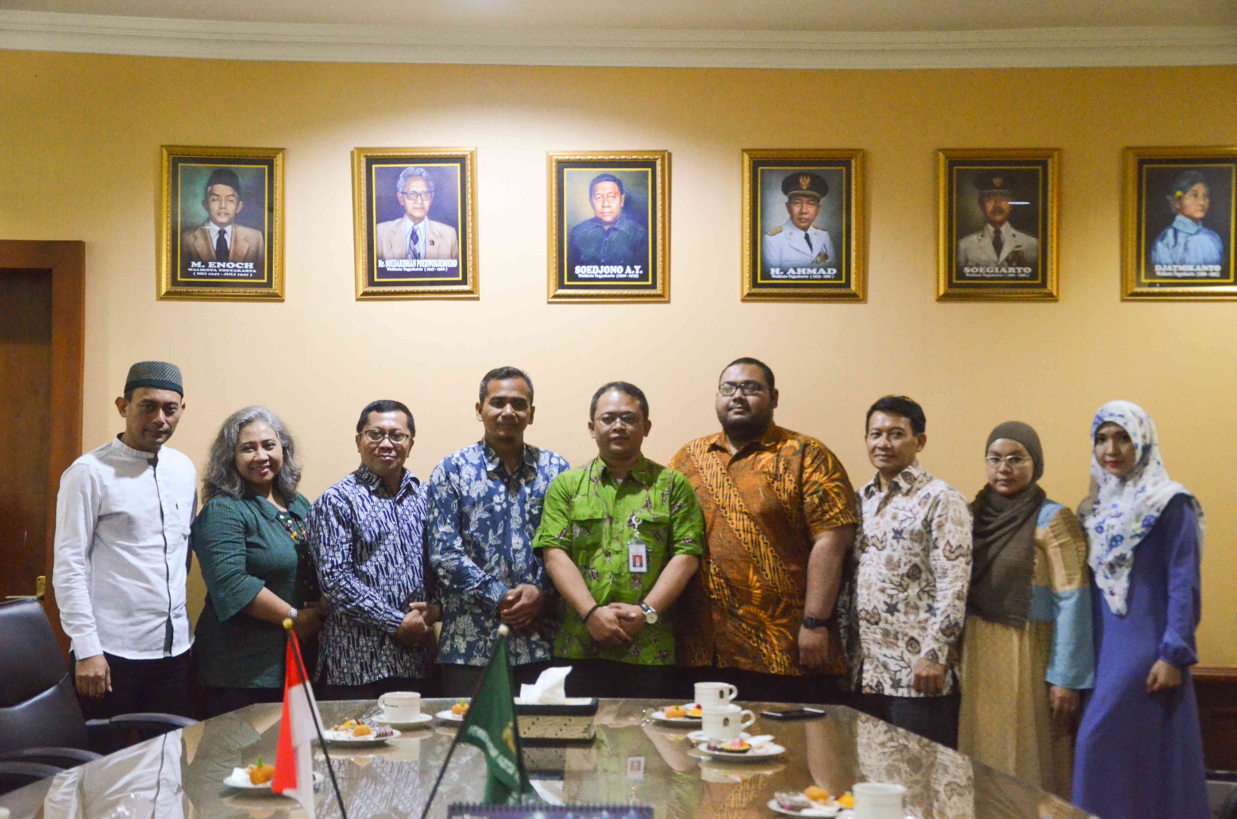 Kunjungan Anggota Dewan Pertimbangan Presiden (WATIMPRES) di Pemkot Yogya