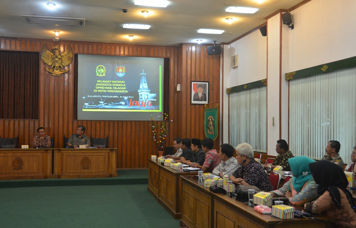 Kabupaten Cilacap Belajar Penertiban Umum dari Pemkot Jogja