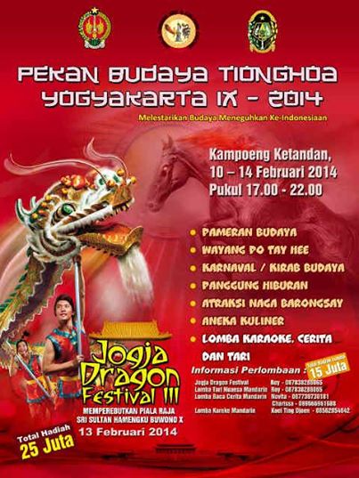 PEKAN BUDAYA TIONGHOA YOGYAKARTA IX - 2014