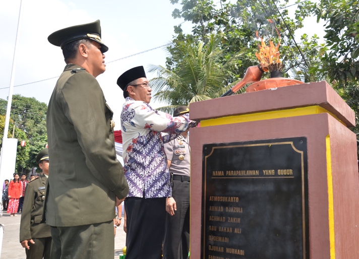 Peringatan 69 Tahun Serbuan Kotabaru Bukti Perjuangan Tak Lekang Zaman