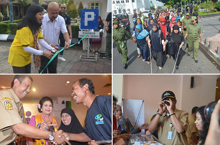 Parade Tongkat Putih, 120 Penyandang Tunanetra Susuri Malioboro